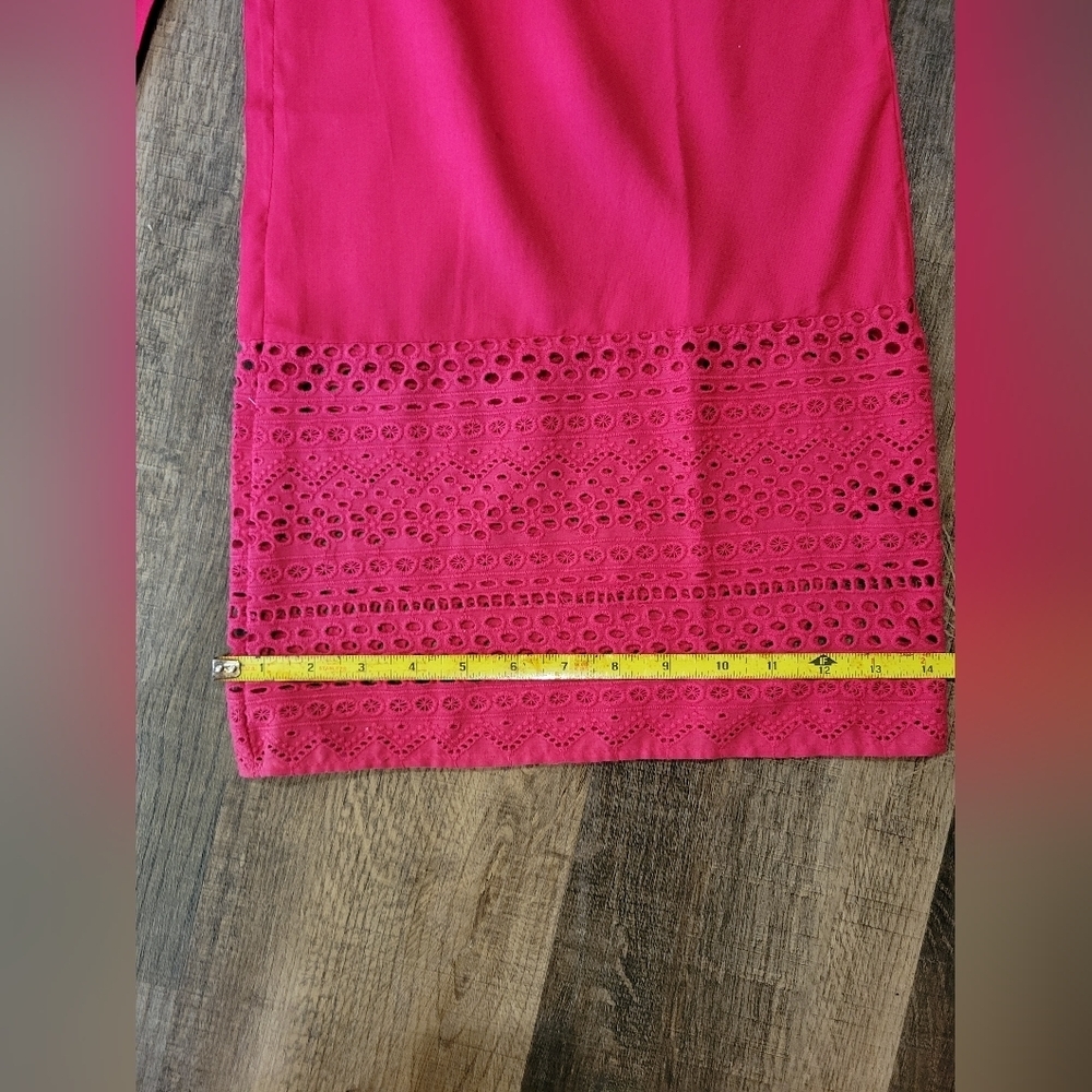 Elegant Pink Women's Pantsuit - Picture 9 of 11
